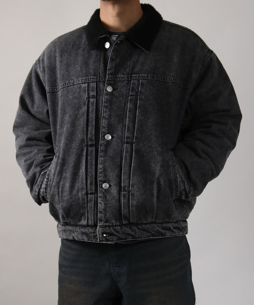 NYLAUS（ナイラス） デニムジャケット gジャン 「Nylaus」Boa Lining