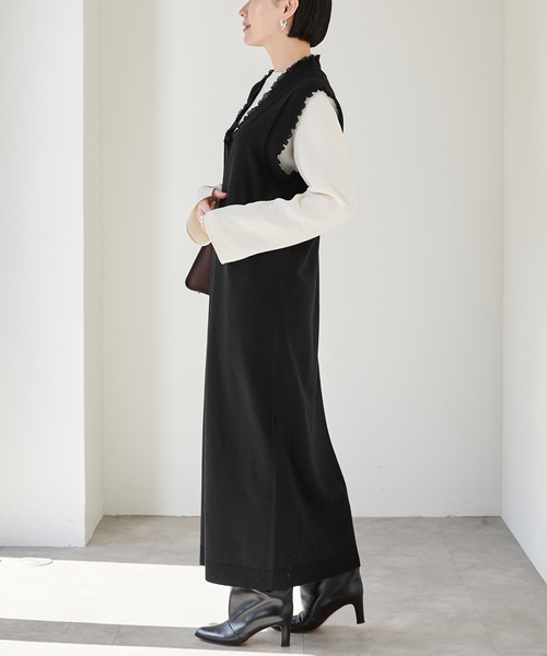 VERMEIL par iena（ヴェルメイユパーイエナ） ニットワンピース