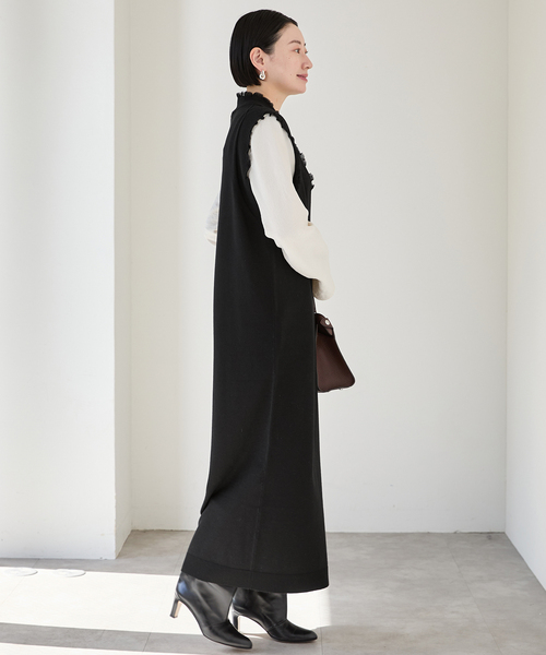 VERMEIL par iena（ヴェルメイユパーイエナ） ニットワンピース