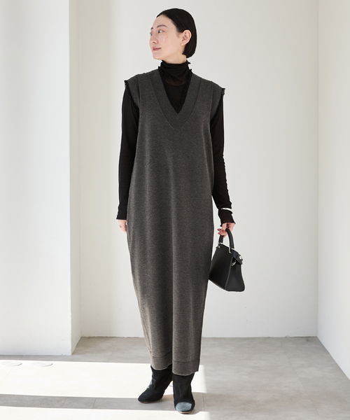 VERMEIL par iena（ヴェルメイユパーイエナ） ニットワンピース  