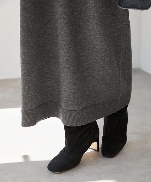 VERMEIL par iena フィットフレア ニットワンピース VERMEIL par iena（ヴェルメイユパーイエナ） ニットワンピース