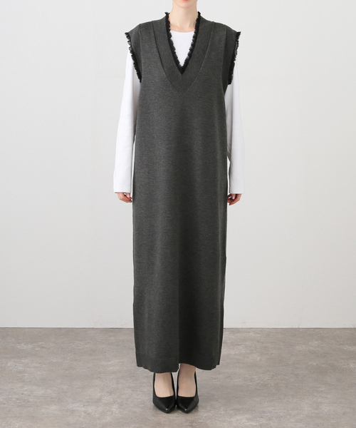 IENA ニットワンピース VERMEIL par iena（ヴェルメイユパーイエナ） ニットワンピース