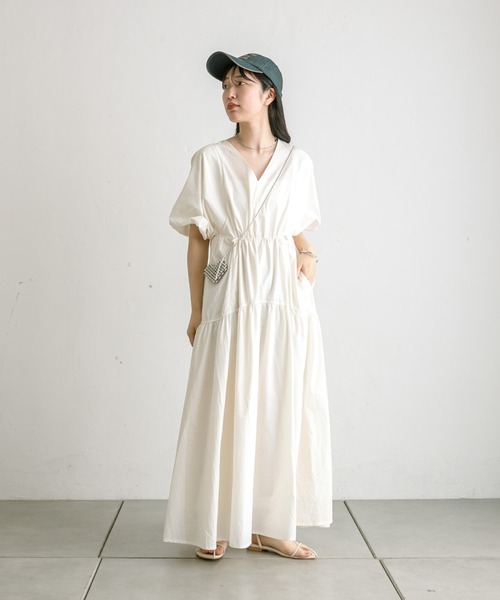 「mystic」 半袖ワンピース 0 ブラック レディース_画像3