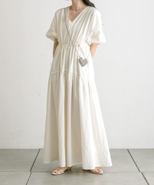 「mystic」 半袖ワンピース 0 ブラック レディース_画像6