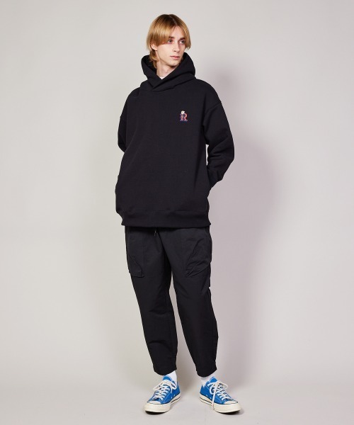 「rehacer」 イージーパンツ MEDIUM ネイビー メンズ_画像6