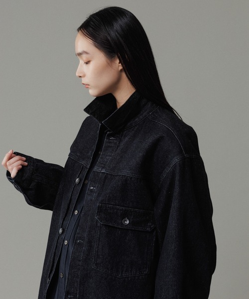 ADAM ET ROPE'（アダムエロペ） デニムジャケット M ブラック系その他