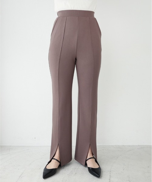 「evernavy」 パンツ L ネイビー レディース_画像4