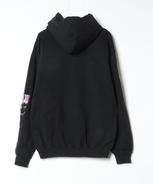 「XLARGE」 刺繍プルオーバーパーカー L ブラック メンズ_画像2