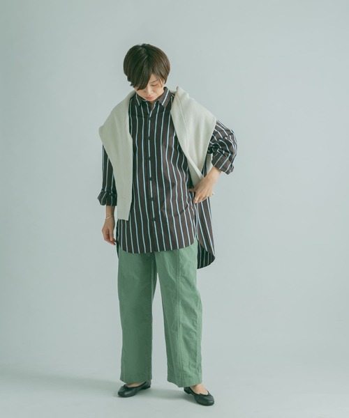 「FORK&SPOON」 パンツ 2 ベージュ レディース_画像8