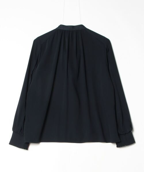 [UNITED TOKYO] длинный рукав блуза 0 темно-синий женский 