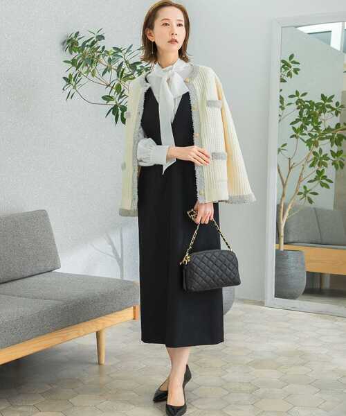 「URBAN RESEARCH ROSSO」 ニットカーディガン FREE ホワイト レディース_画像4