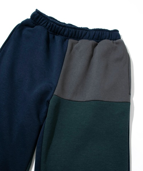 「go slow caravan」 「baycant」イージーパンツ MEDIUM ネイビー メンズ_画像3