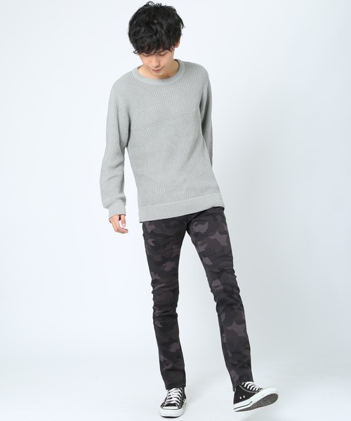 En serio TOKYO チノパン カツラギストレッチスリム5Pパンツ メンズ