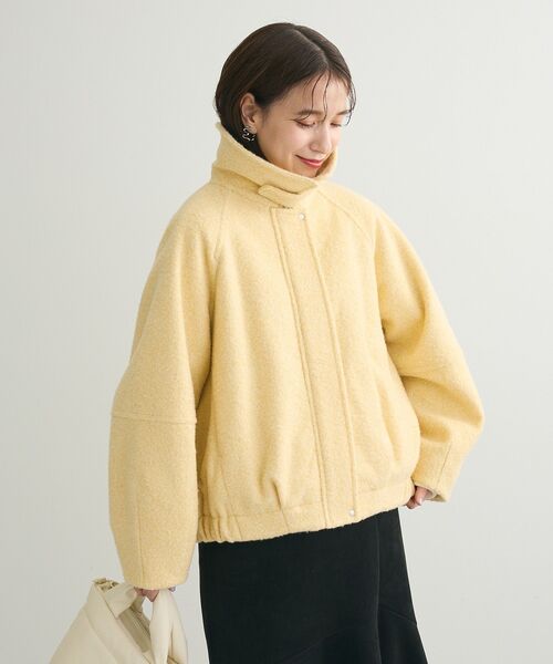 「Green Parks」 「chocol raffine robe」ブルゾン FREE アイボリー レディース_画像2