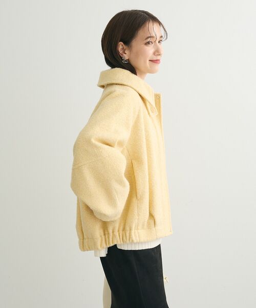 「Green Parks」 「chocol raffine robe」ブルゾン FREE アイボリー レディース_画像9