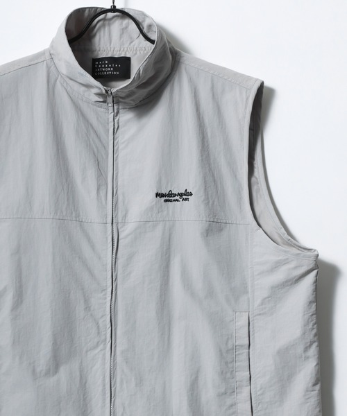 「Mark Gonzales」 ベスト L ネイビー メンズ_画像5