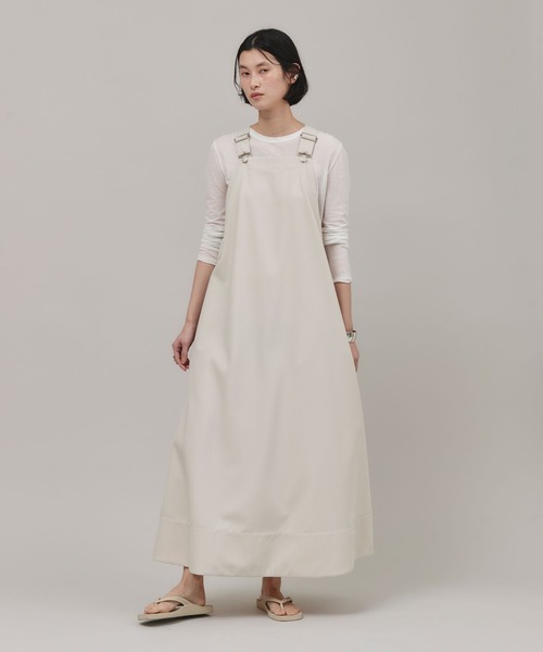 Curensology（カレンソロジー） サロペットスカート 38 アイボリー