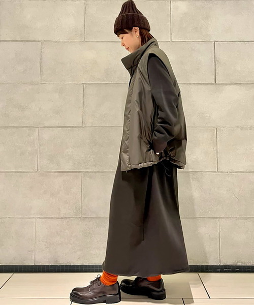 「JOURNAL STANDARD LUXE」 長袖ワンピース FREE チャコールグレー レディース_画像5