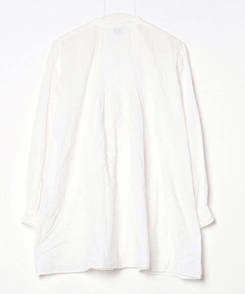 「UNITED ARROWS」 長袖チュニック 36 ホワイト レディース_画像2