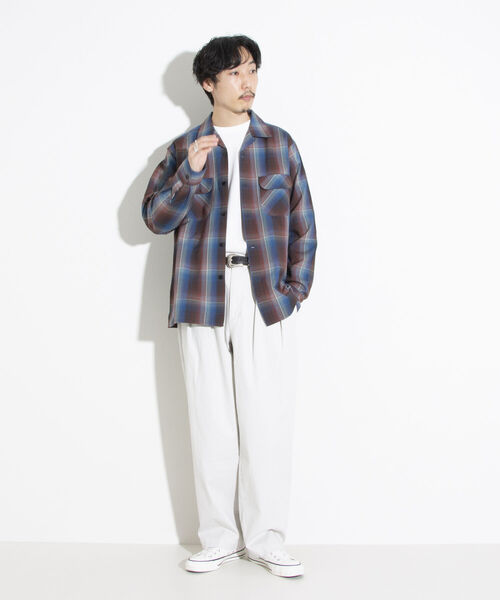 【極配色】Pendleton 長袖ネルシャツ L PENDLETON（ペンドルトン） 長袖シャツ L マスタード メンズ