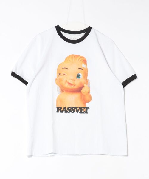 RASSVET / PACCBET（ラスベート） tシャツ RASSVET/ラスべート MERCI