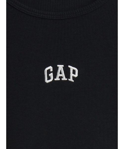 GAP ロゴ 人気 Ｔシャツ 新品未使用 お洒落 GAP（ギャップ） tシャツ モダン リブ GAPロゴTシャツ 半袖 レディース