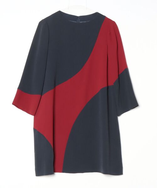 未使用品　グレースコンチネンタル　パフスリーブ ワンピース GRACE CONTINENTAL（グレースコンチネンタル） 7分袖ワンピース 38