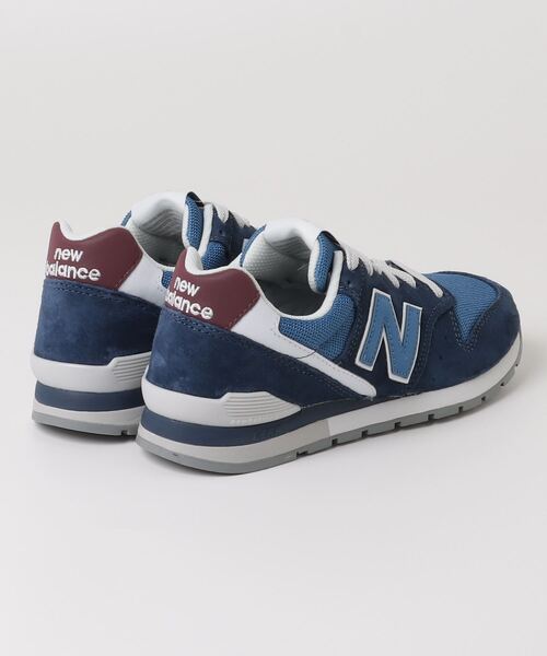 「New Balance」 ローカットスニーカー 26.5cm ネイビー レディース_画像2