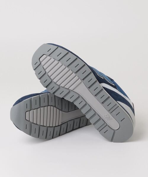 「New Balance」 ローカットスニーカー 26.5cm ネイビー レディース_画像3