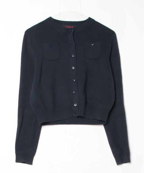 CABaN（キャバン） カーディガン X-SMALL ネイビー レディース