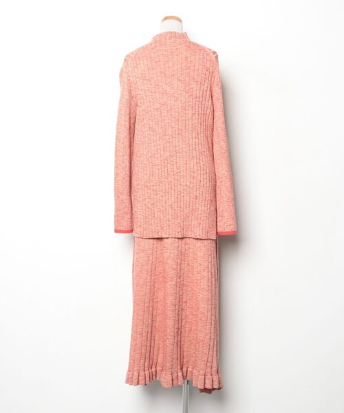 「styling/」 長袖ニット FREE ピンク レディース_画像2