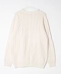 「coen」 長袖ニット X-LARGE ベー...の詳細画像1
