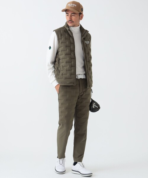 BEAMS GOLF チャコールグレー ベスト L BEAMS GOLF（ビームス ゴルフ） ダウンベスト X-LARGE