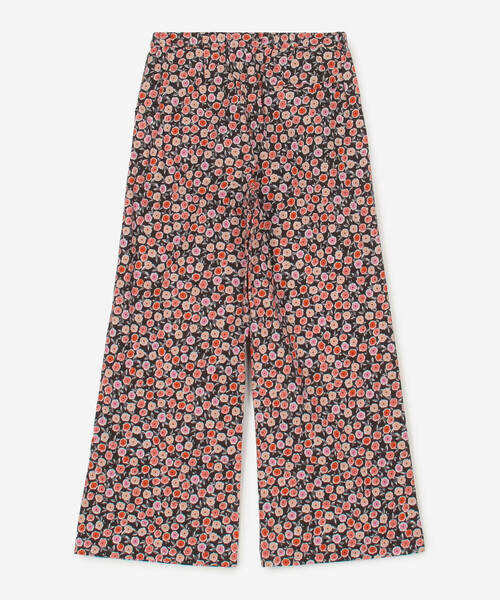 ワイドパンツ パンツ ORCIVAL | コットンポプリン プリントイージーパンツ WOMEN レディースの画像