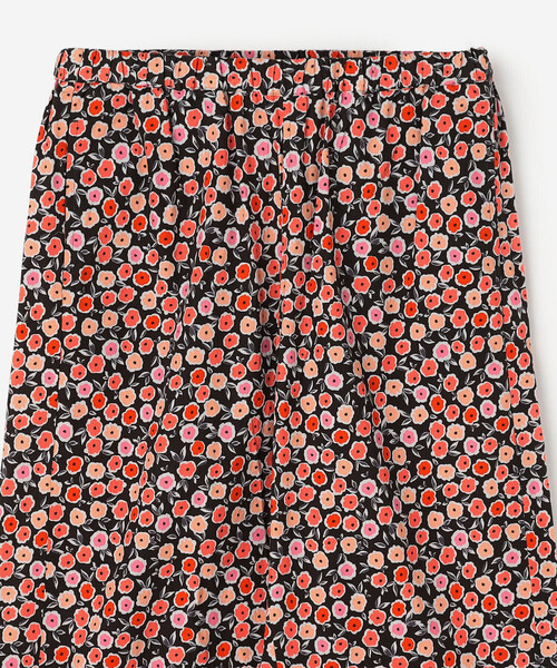 ワイドパンツ パンツ ORCIVAL | コットンポプリン プリントイージーパンツ WOMEN レディースの画像