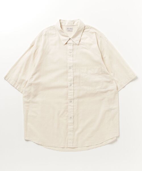 STEVEN ALAN（スティーブンアラン） 半袖シャツ L ブルー メンズ