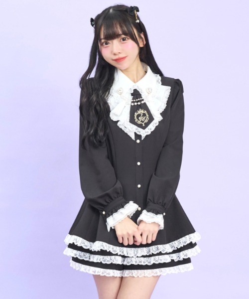 Secret Honey（シークレットハニー） セットアップ ラッフルネクタイ