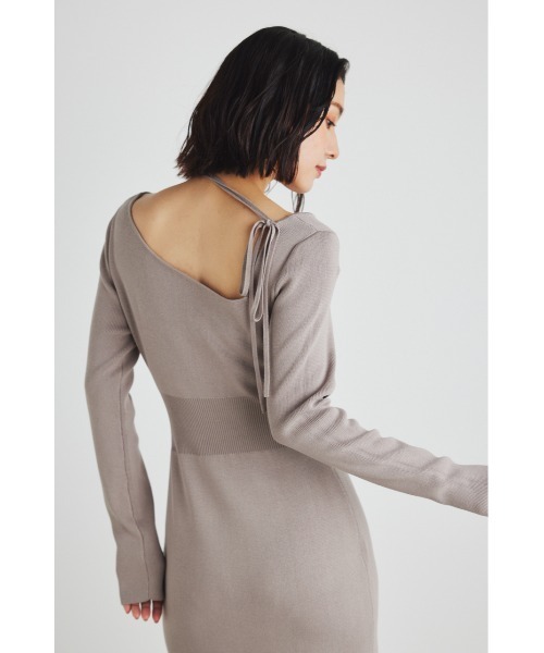 「rienda」 ニットワンピース FREE ブラウン レディース_画像9