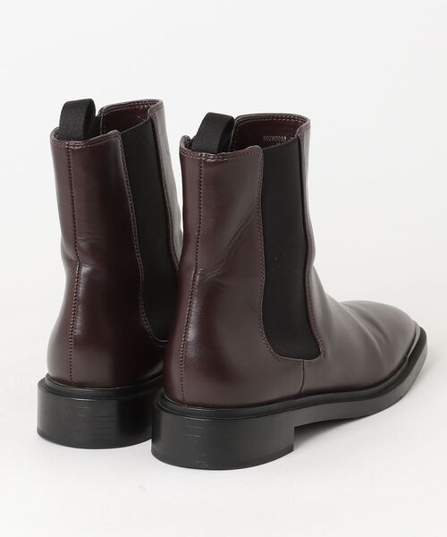「CHARLES & KEITH」 ショートブーツ 23.5cm パープル レディース_画像2