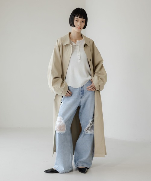 LOWRYS FARM（ローリーズファーム） ステンカラーコート コート ステン