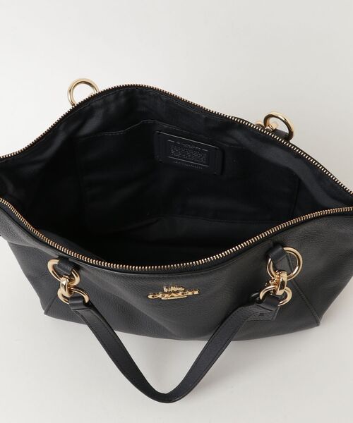 COACH（コーチ） ワンポイント2WAYバッグ - ネイビー レディース 