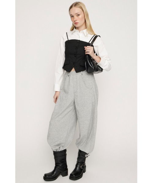 SLY（スライ） ブラウス シャツ BUSTIER LAYERED LIKE SH TOPS