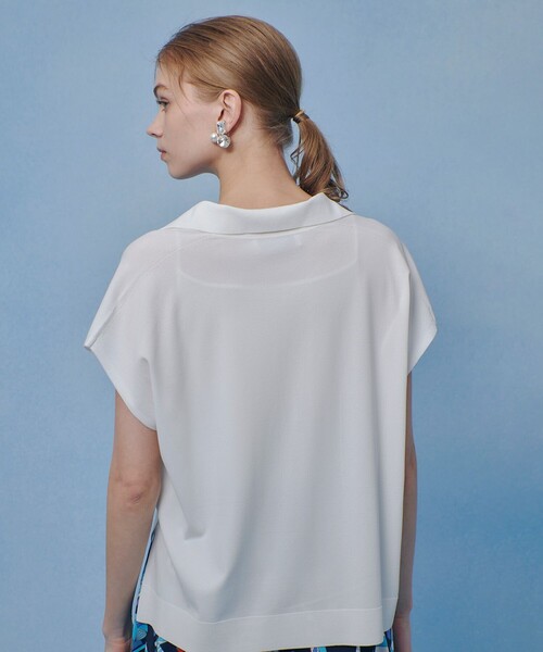ニット セーター 「LOULOU WILLOUGHBY」ハイツイストスキッパープルオーバー レディースの画像
