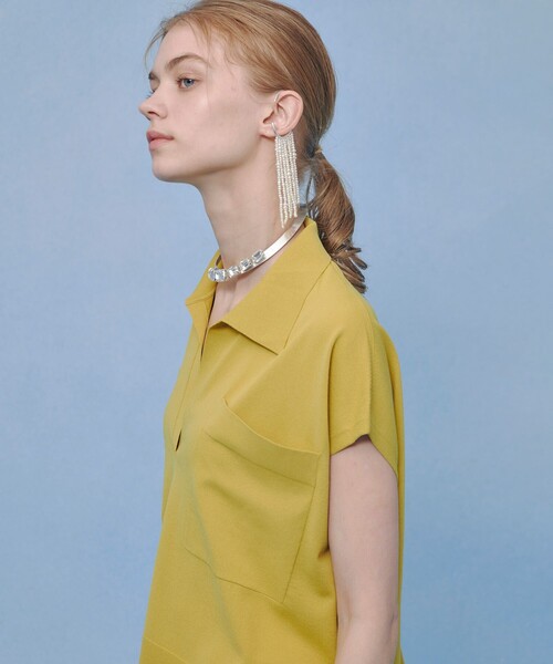 ニット セーター 「LOULOU WILLOUGHBY」ハイツイストスキッパープルオーバー レディースの画像