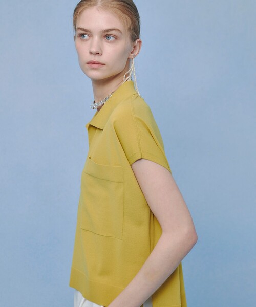 ニット セーター 「LOULOU WILLOUGHBY」ハイツイストスキッパープルオーバー レディースの画像