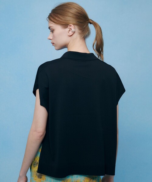 ニット セーター 「LOULOU WILLOUGHBY」ハイツイストスキッパープルオーバー レディースの画像