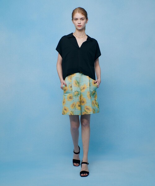 ニット セーター 「LOULOU WILLOUGHBY」ハイツイストスキッパープルオーバー レディースの画像