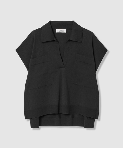 ニット セーター 「LOULOU WILLOUGHBY」ハイツイストスキッパープルオーバー レディースの画像