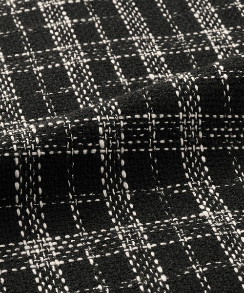 「alotta」 フレアスカート M ブラック×ホワイト レディース_画像7