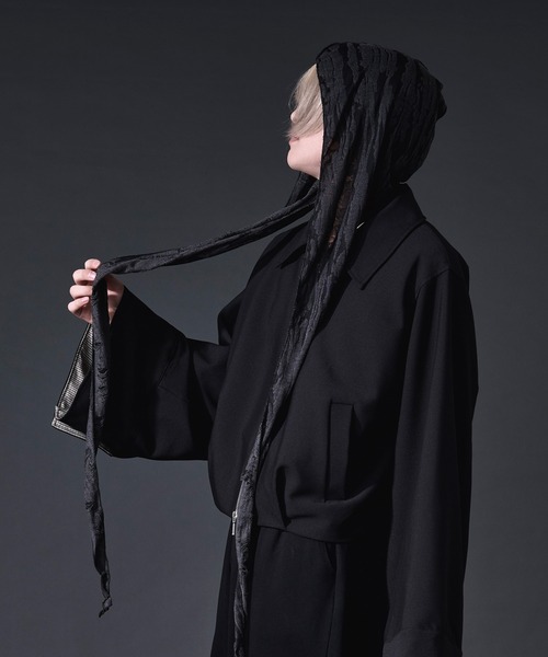 Ellno Loset（エルノロゼット） ストール マフラー ダメージフード